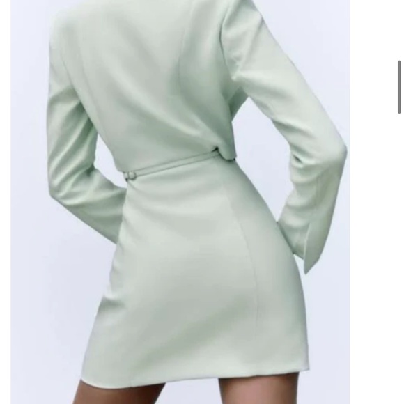Zara Brand New Cut Out Blazer Dress - Picture 5 of 11